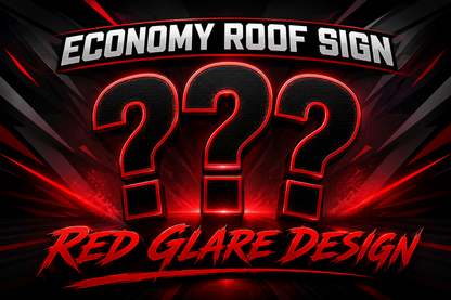 ECONOMY ROOF SIGN